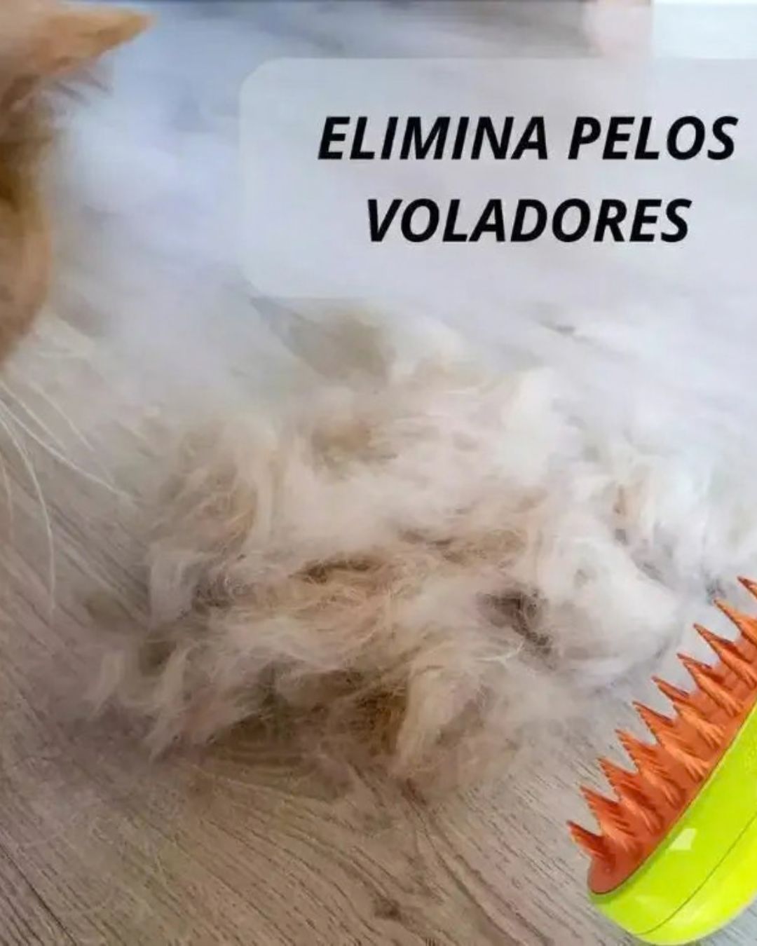 Cepillo Vaporizador 3 en 1 para mascotas